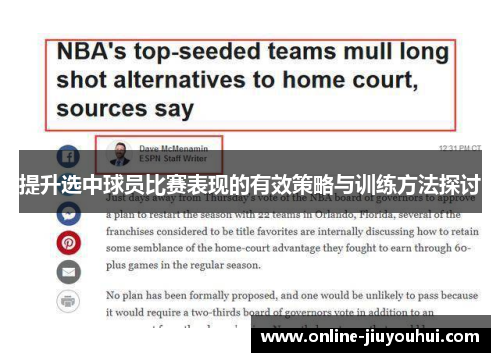 提升选中球员比赛表现的有效策略与训练方法探讨