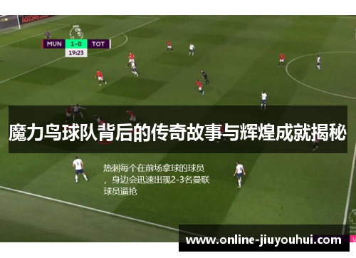 魔力鸟球队背后的传奇故事与辉煌成就揭秘